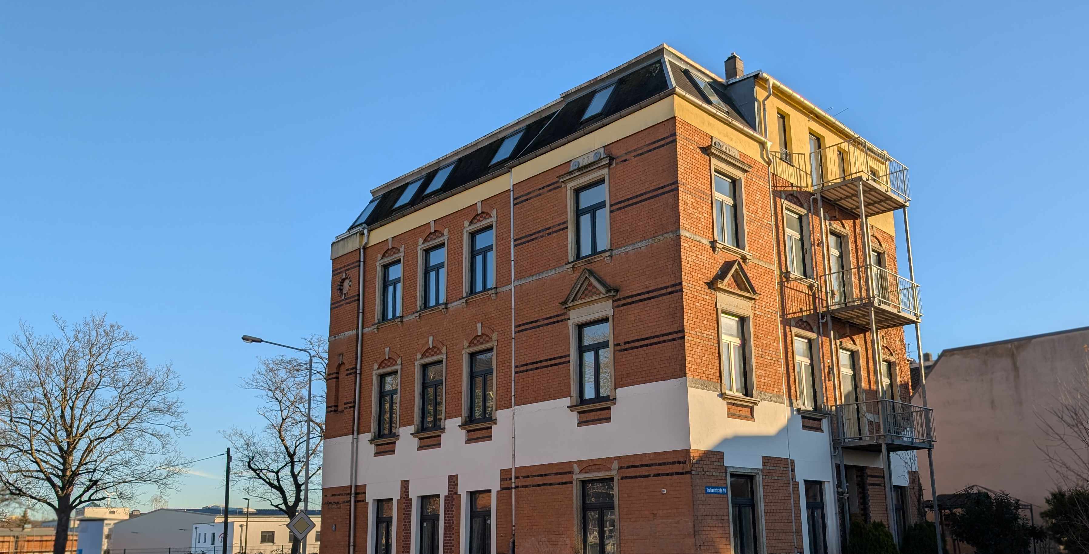 Außenansicht der Trabantstraße 10